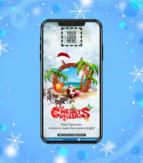 Christmas Motion Graphic for Tour & Travel Agency | Holiday Wishes Video | FW-1004 - VideoGiri