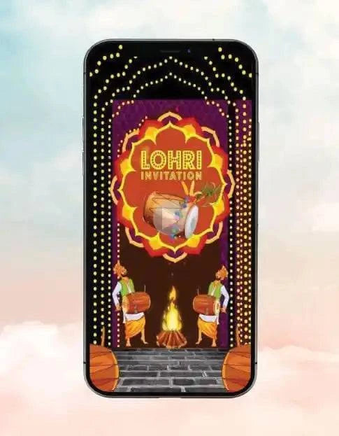 First Lohri Invitation Video for WhatsApp 