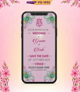 Floral Wedding Invitation eCards