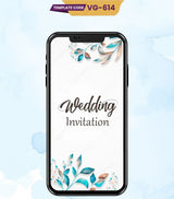 Floral Wedding Invitation Video Template