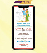 Funny South Indian Wedding Invitation Card