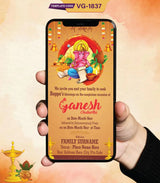 Ganesh Chaturthi Invitation | VG-1837