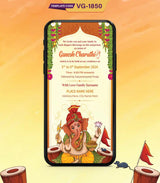 Ganesh Chaturthi Invite Card