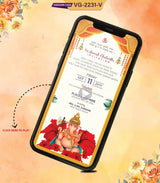 Ganpati Invitation Card Video