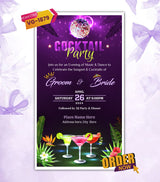 Glamorous Cocktail Party Invitation