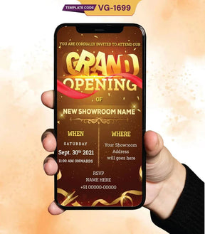 Grand Opening Invitation Maker