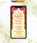 Haldi And Mehndi Invitation Card