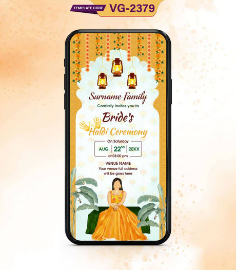 Haldi Kumkum Card Online