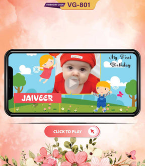 Happy birthday Party Invitation Video 