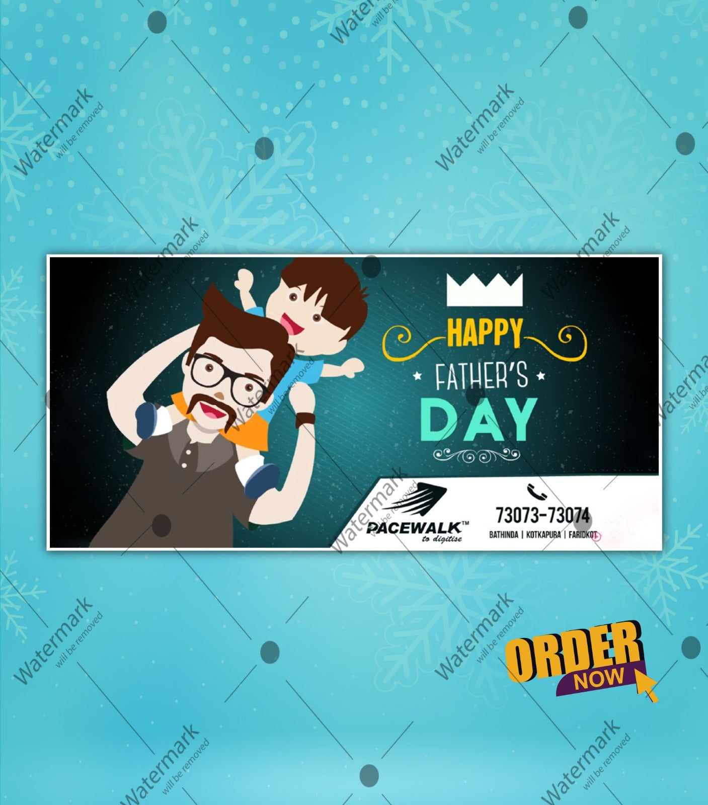 Happy Father’s Day Animation Wish (Greetings) for WhatsApp  Facebook  Social Media