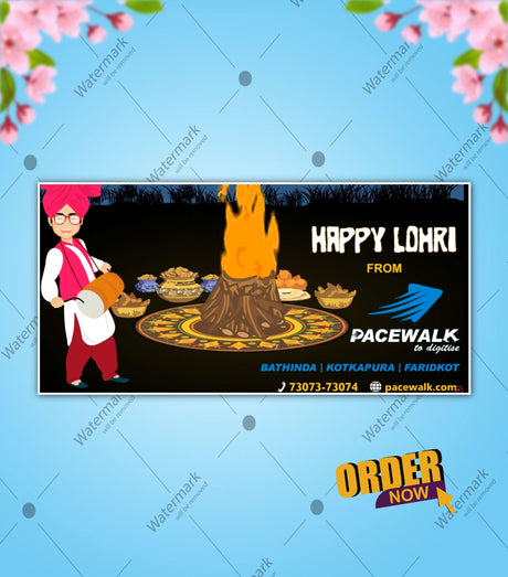 Happy Lohri Wish for Whatsapp