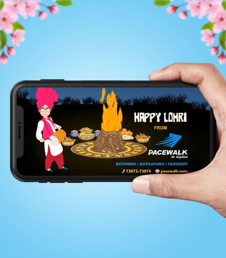 Happy Lohri Wish for Whatsapp