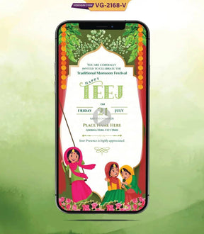 Hariyali Teej Invitation Video