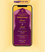 Hindu Traditional Wedding Invitation Card