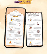 Hindu Wedding Invitation Templates | VG-1359