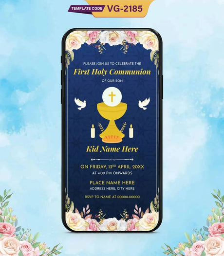 Holy Communion Invitation 