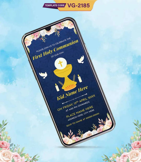 Holy Communion Invitation 