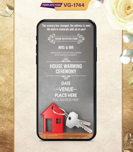 Housewarming Ceremony Invite