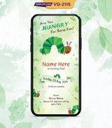 Hungry Caterpillar Birthday Party Invitation