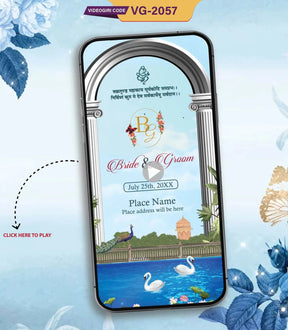 Illustrated Wedding Invitation Video