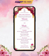 Indian Cartoon Wedding Invitation