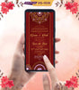 Indian Engagement Ceremony Invitation Card