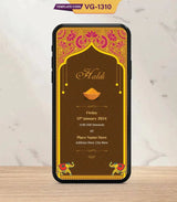 Indian Multiple Events Wedding PDF Cards