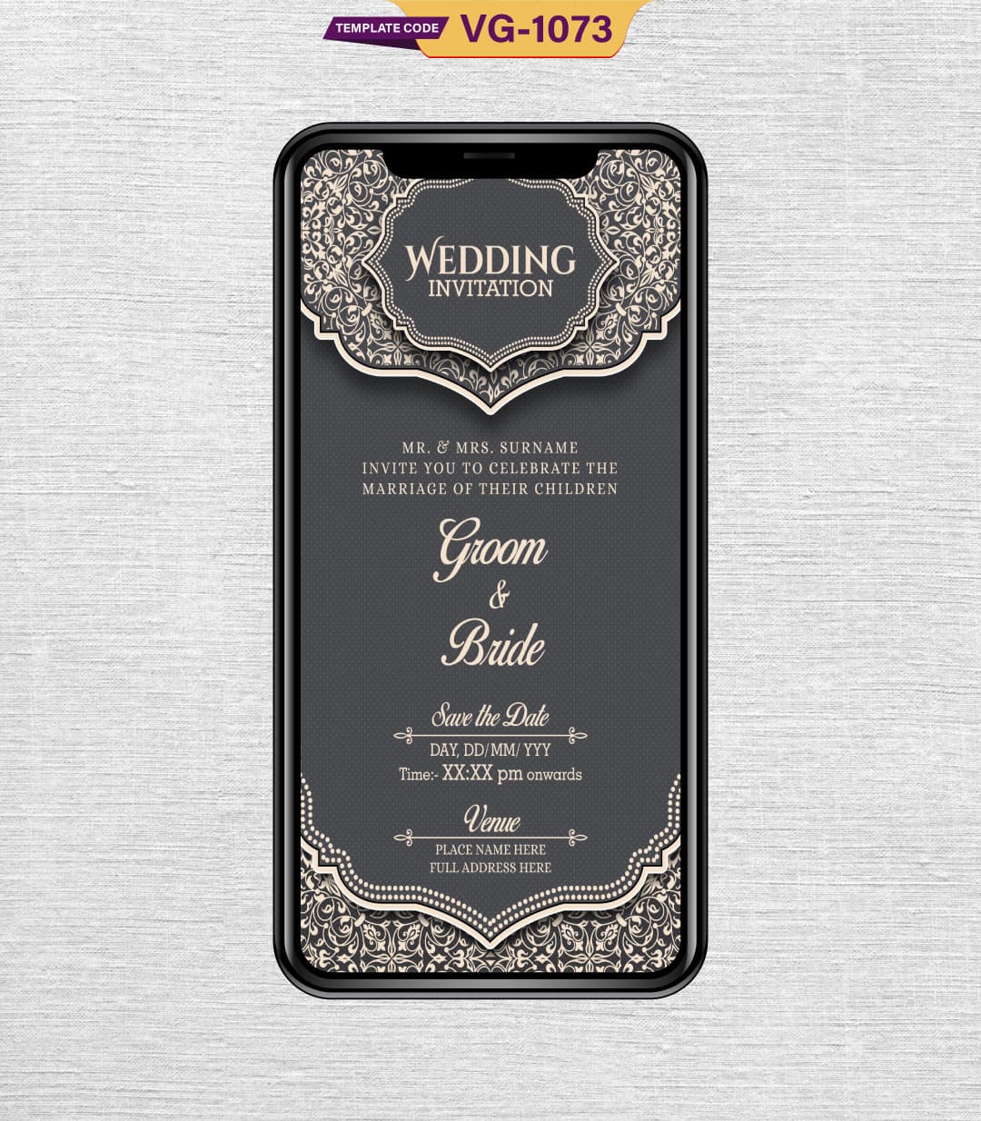 Indian Save The Date Wedding Card Maker 