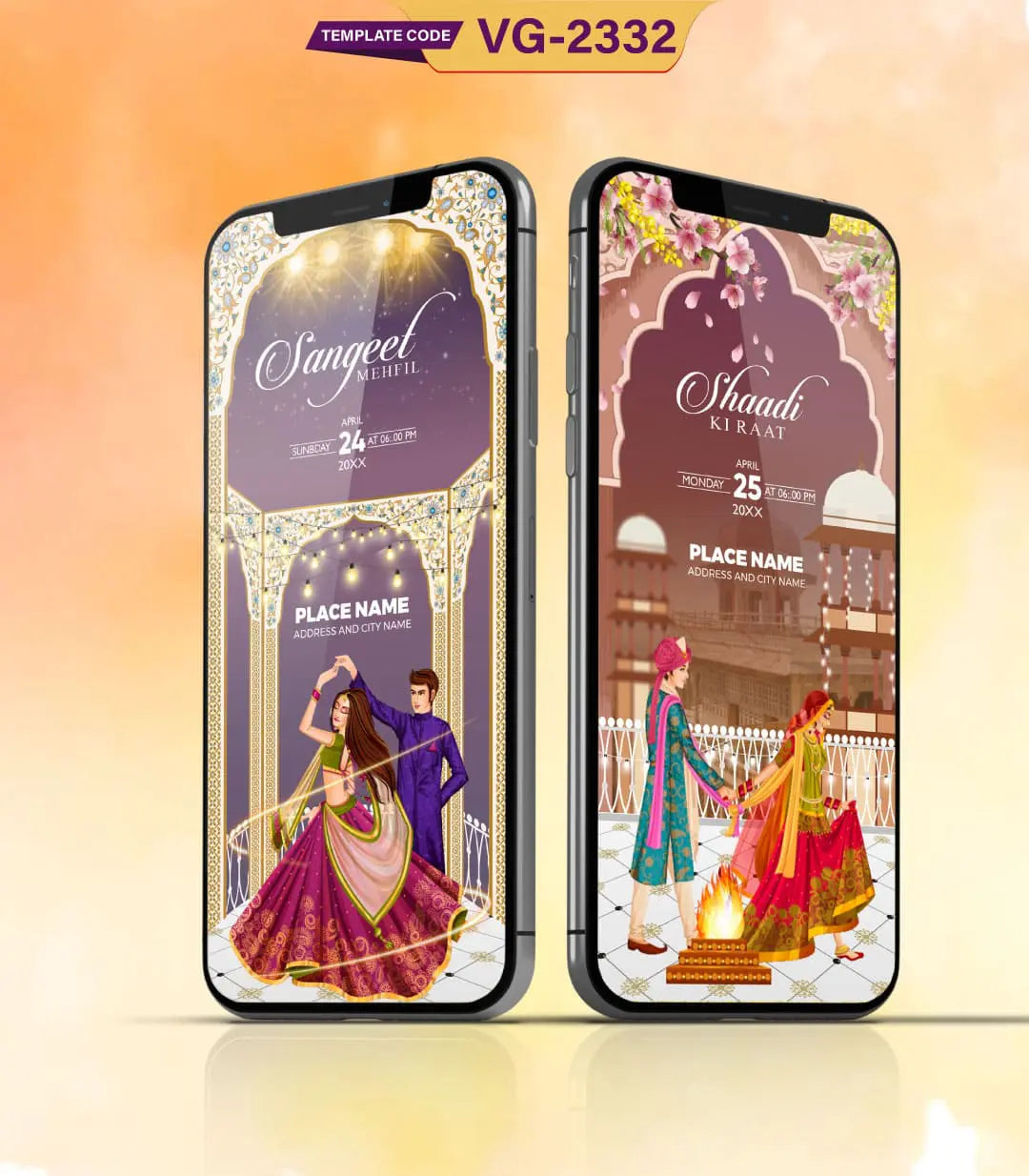 Indian Wedding Card Design