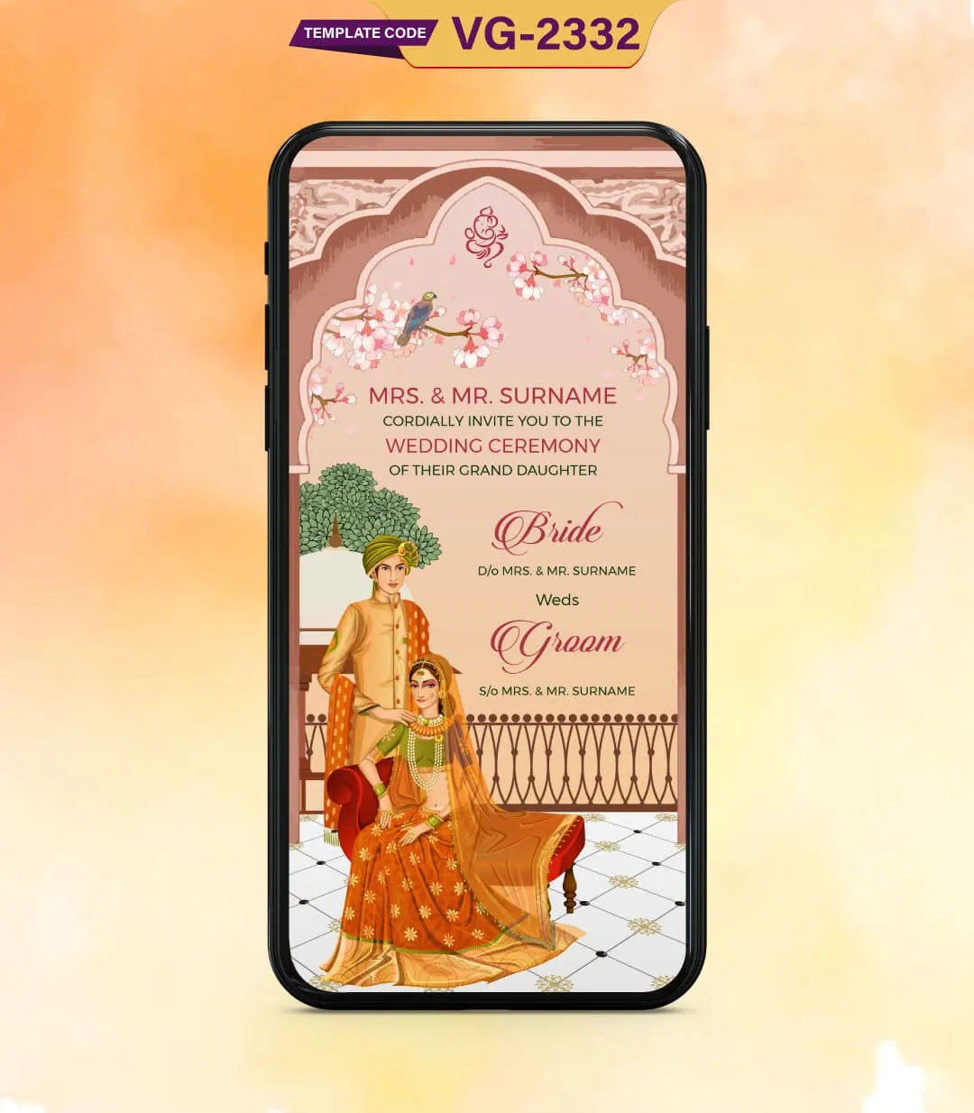 Indian Wedding Card Design