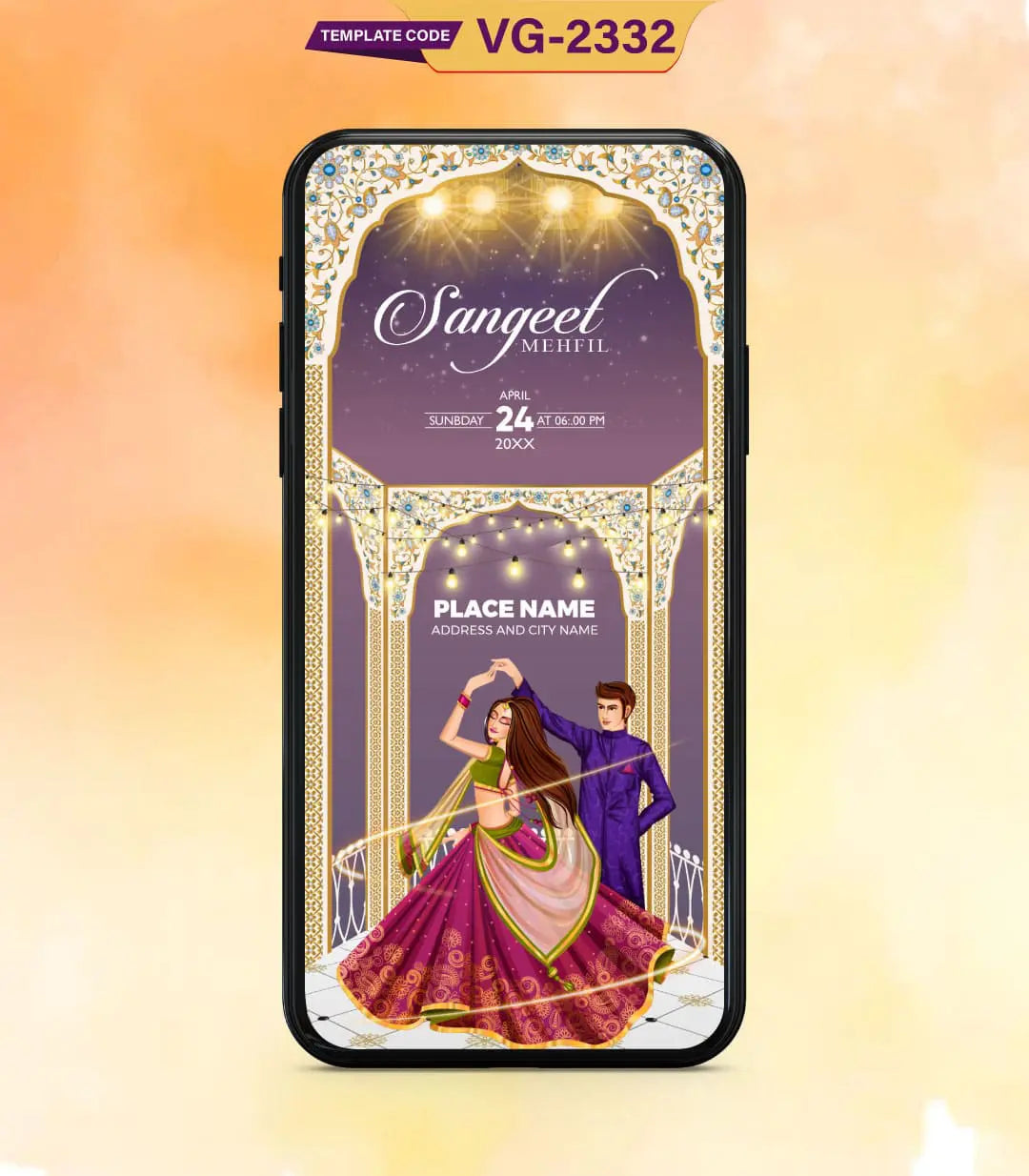 Indian Wedding Card Design