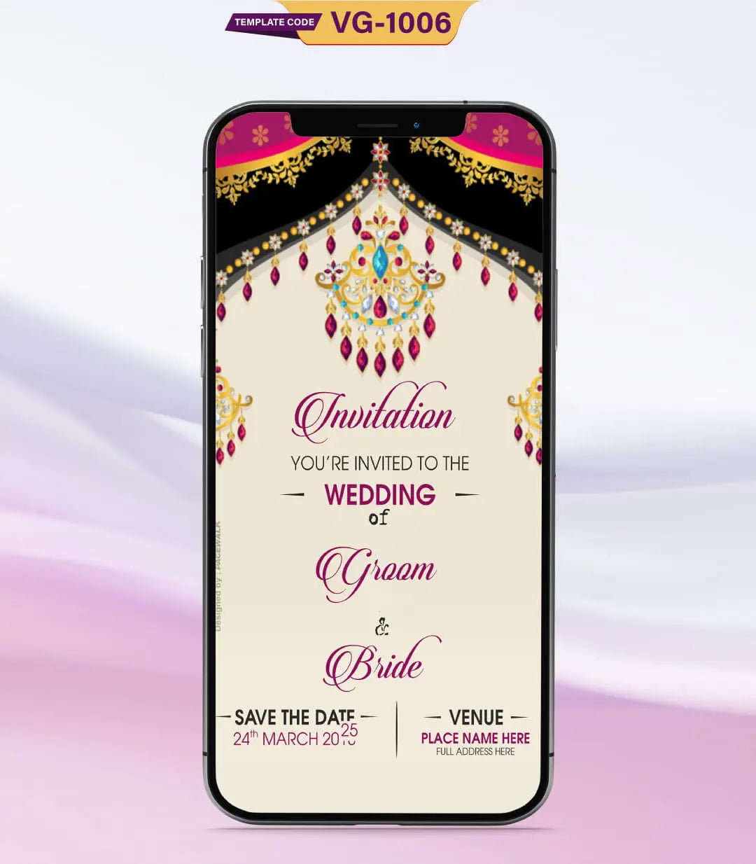 Indian Wedding Invitation Groom Side eCard