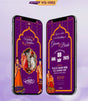 Indian Wedding Invite Card 