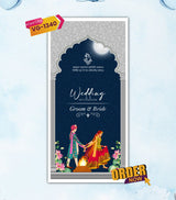 Indian Wedding Invitation Card Template