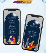 Indian Wedding Invitation Card Template