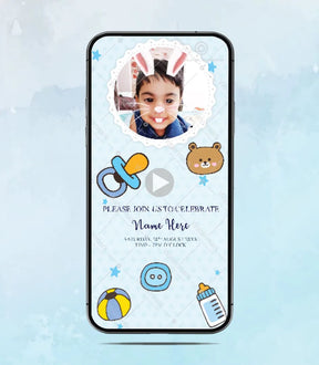 Kids Birthday Invitation Video