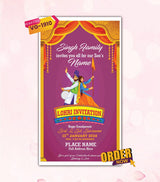 Lohri Invitation Card for Baby Boy