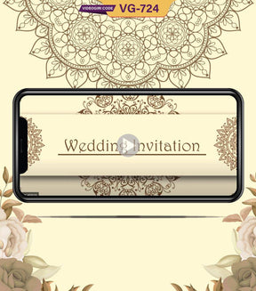 Majestic Wedding Invitation Video Without Pictures Save the Date video
