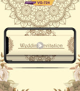 Majestic Wedding Invitation Video Without Pictures Save the Date video | VG-724