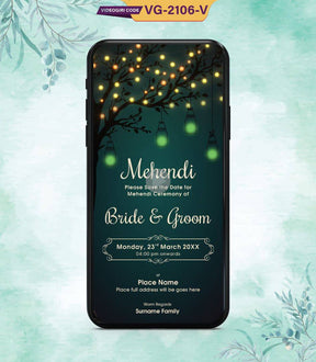 Mehndi Invitation Video