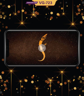 Modern Wedding Invitation with Ganesha 