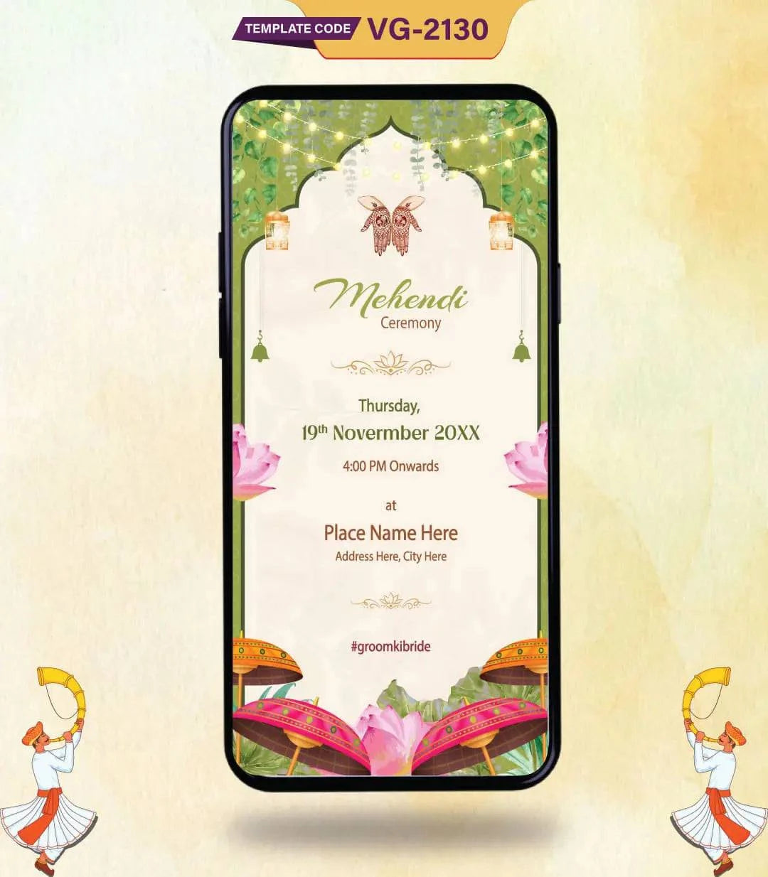 Multi Events Wedding Invite Pdf