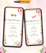 Multi Page Wedding Invitation PDF Card 