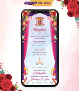 Multiple Events Wedding Invite Card 