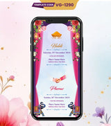 Multiple Events Wedding Invite PDF