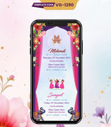 Multiple Events Wedding Invite PDF