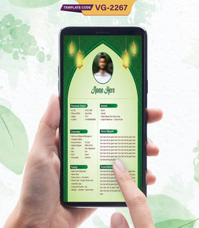 Muslim Biodata For Marriage