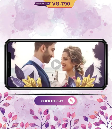 Muslim Wedding Invitation Video | VG-790