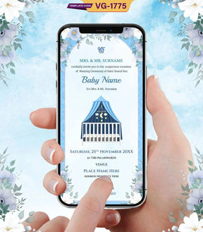 Naming Ceremony Invitations Templates