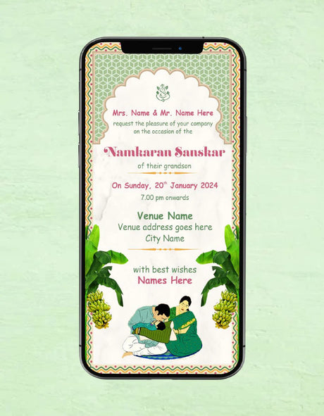 Namkaran Sanskar Invitation